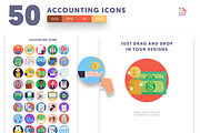 50 Accounting Icons, an Outline Icon by Dighital (Thumbnail 5 of 10)
