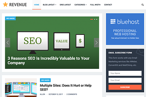 Revenue - Blog Theme