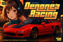 Denonea Racing - Bold Speed Fonts