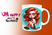 Back to school clipart unhappy, an Object Graphic by JuliaStarArt-FantasyHome (Thumbnail 10 of 12)