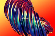 Anomaly: Fluid Metallic Shapes, a Texture Graphic by Chroma Supply (Thumbnail 6 of 10)