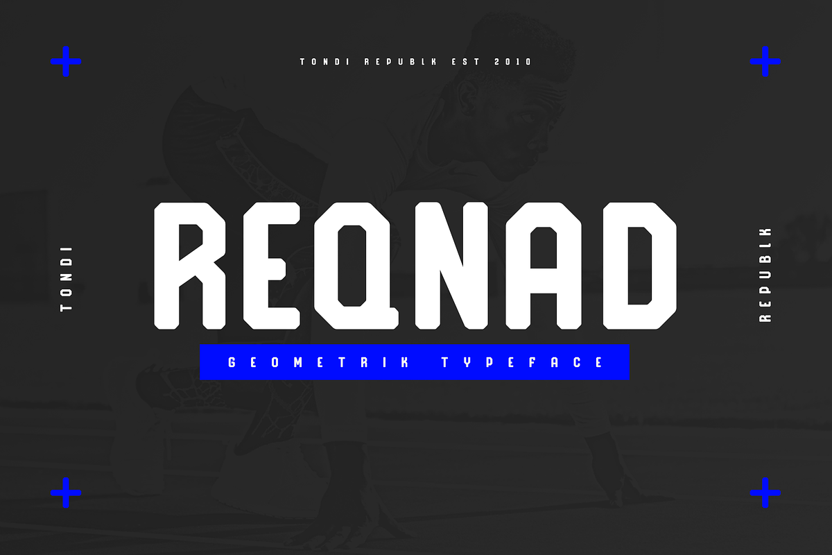 Reqnad Geoemtrik Font