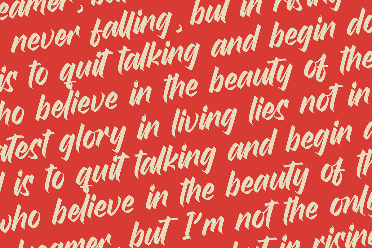 Broklyn Enthusia Bold Handwritten, a Script Font by Letterena Studios Script (Photo 17 of 20)