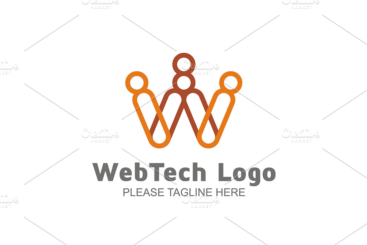Web Tech, a Branding & Logo Template by Friendesigns