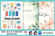 ADHD Planner for Adults, a Stationery Template by Designmela01 (Thumbnail 7 of 8)