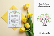 Whimsical Spring Clipart, an Object Illustration by Teresa Art Store (Thumbnail 3 of 6)