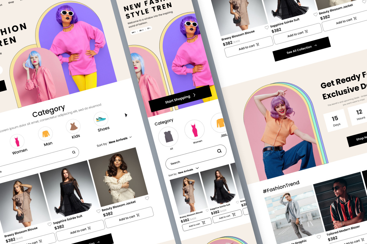 Fashan - Fashion Landing Page, a Landing Page Template by twinstd (Photo 5 of 5)