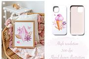 Spring-baby illustration & patterns, an Animal Illustration by Linerisyart (Thumbnail 3 of 16)