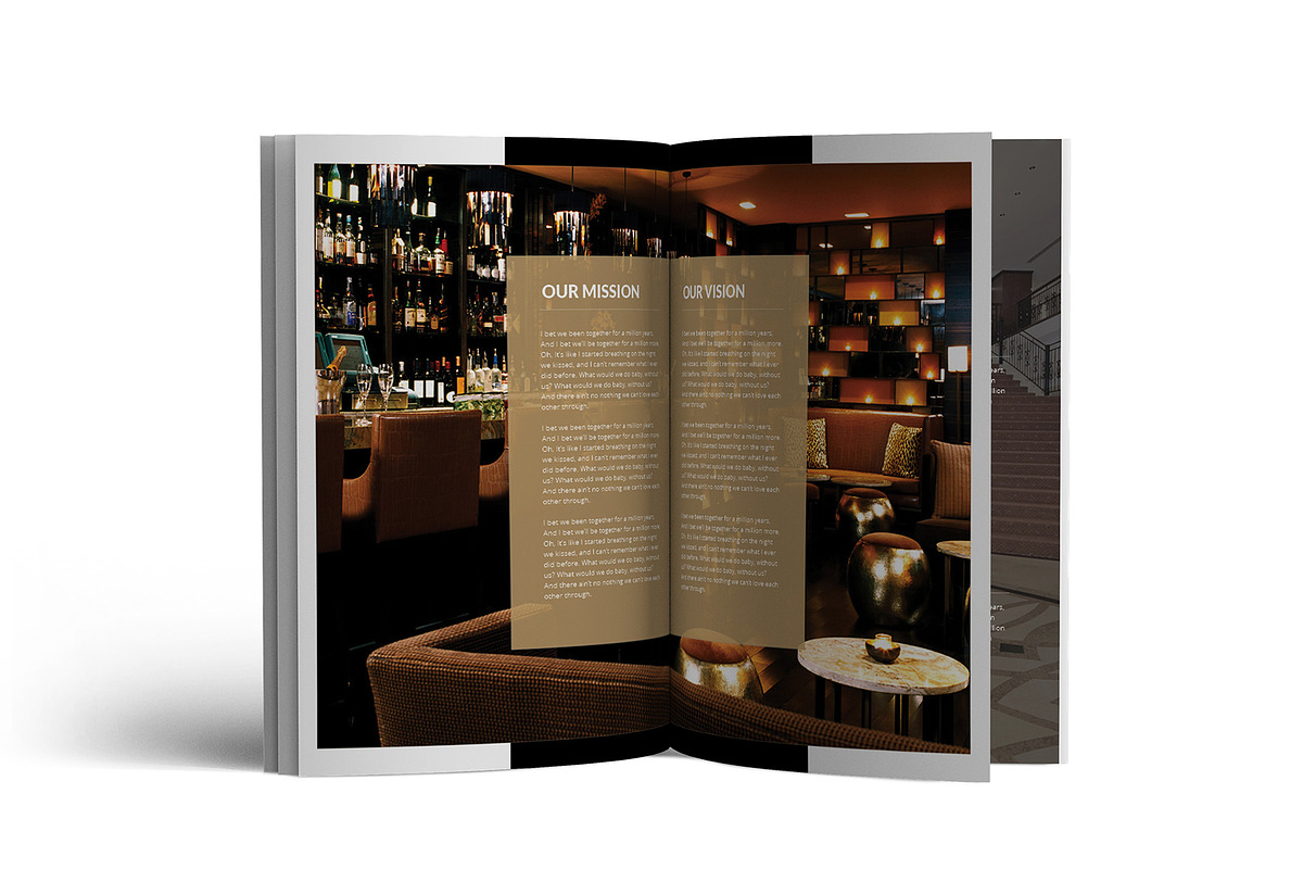 Hotel A4 Brochure, a Brochure Template by Incools Stokie (Photo 4 of 18)