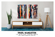 Tribal Silhouettes Paintings, a Person Illustration by Digital Art Creations (Thumbnail 4 of 5)