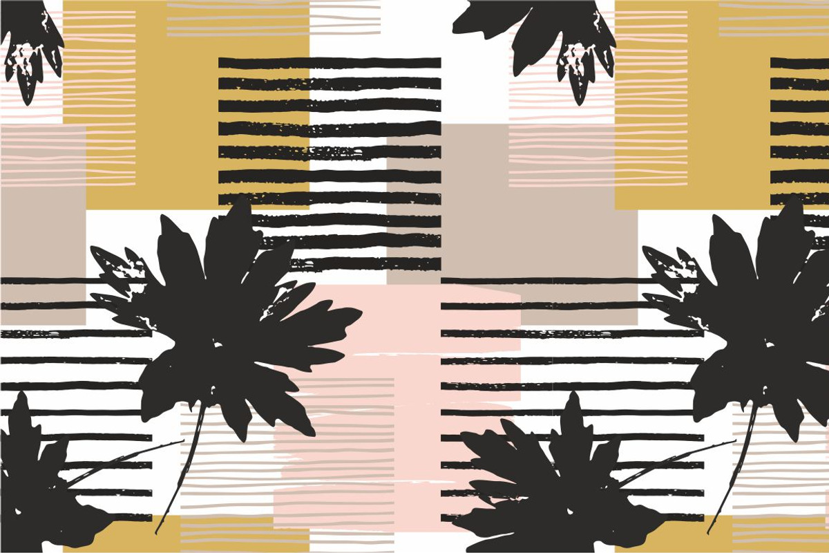 Set of abstract seamless patterns., a Pattern Graphic by Nadia Grapes