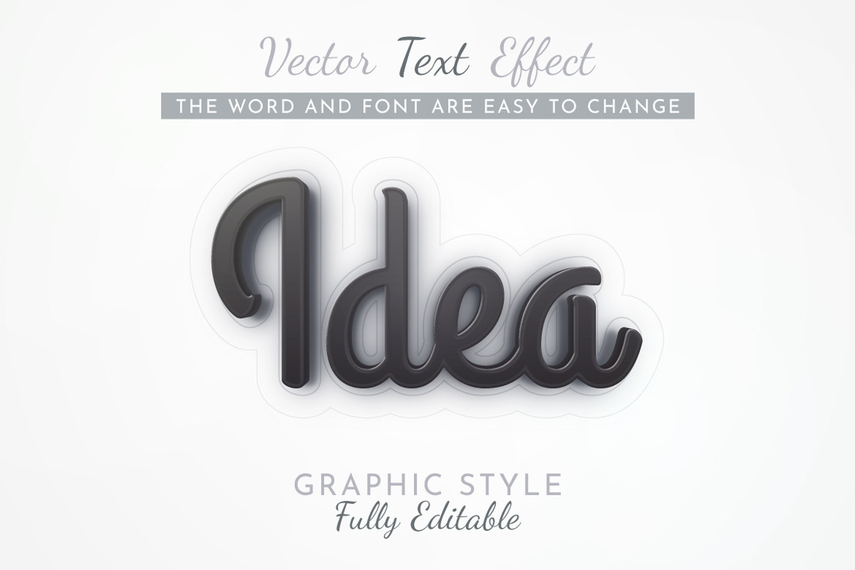 Stroke Black Editable Text Effect, a Layer Style Add-On by rwgusev (Photo 5 of 7)