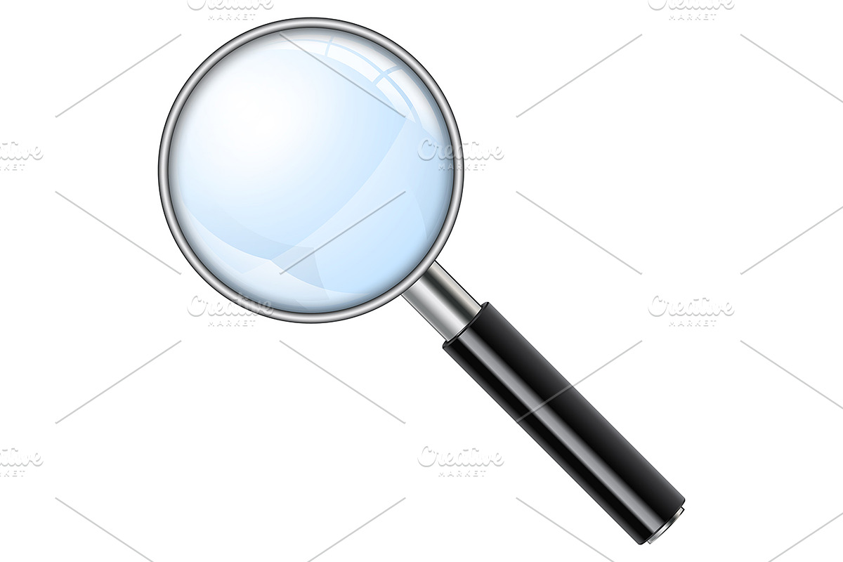 Magnifying Glass Search Concept, an Object Illustration by TAlex (Photo 5 of 6)