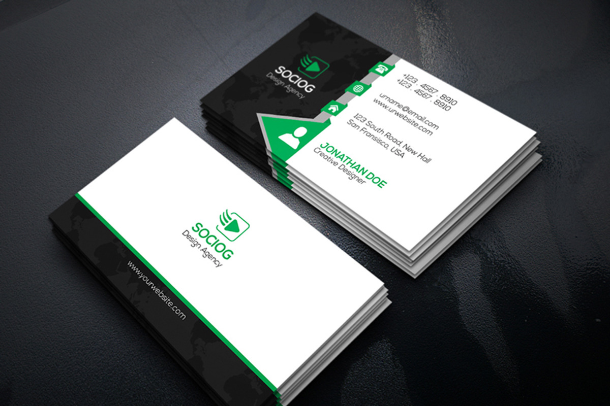 Elegant Creative Business Card - 29, a Business Card Template by Shapnochura Design Studio (Photo 4 of 4)