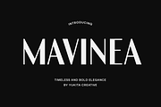 Mavinea – Luxury Bold Fonts, a Sans Serif Font by Yukita Creative (Thumbnail 1 of 10)