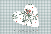 Mistletoe Magic Seamless Patterns, a Pattern Graphic by Toltemara (Thumbnail 3 of 3)