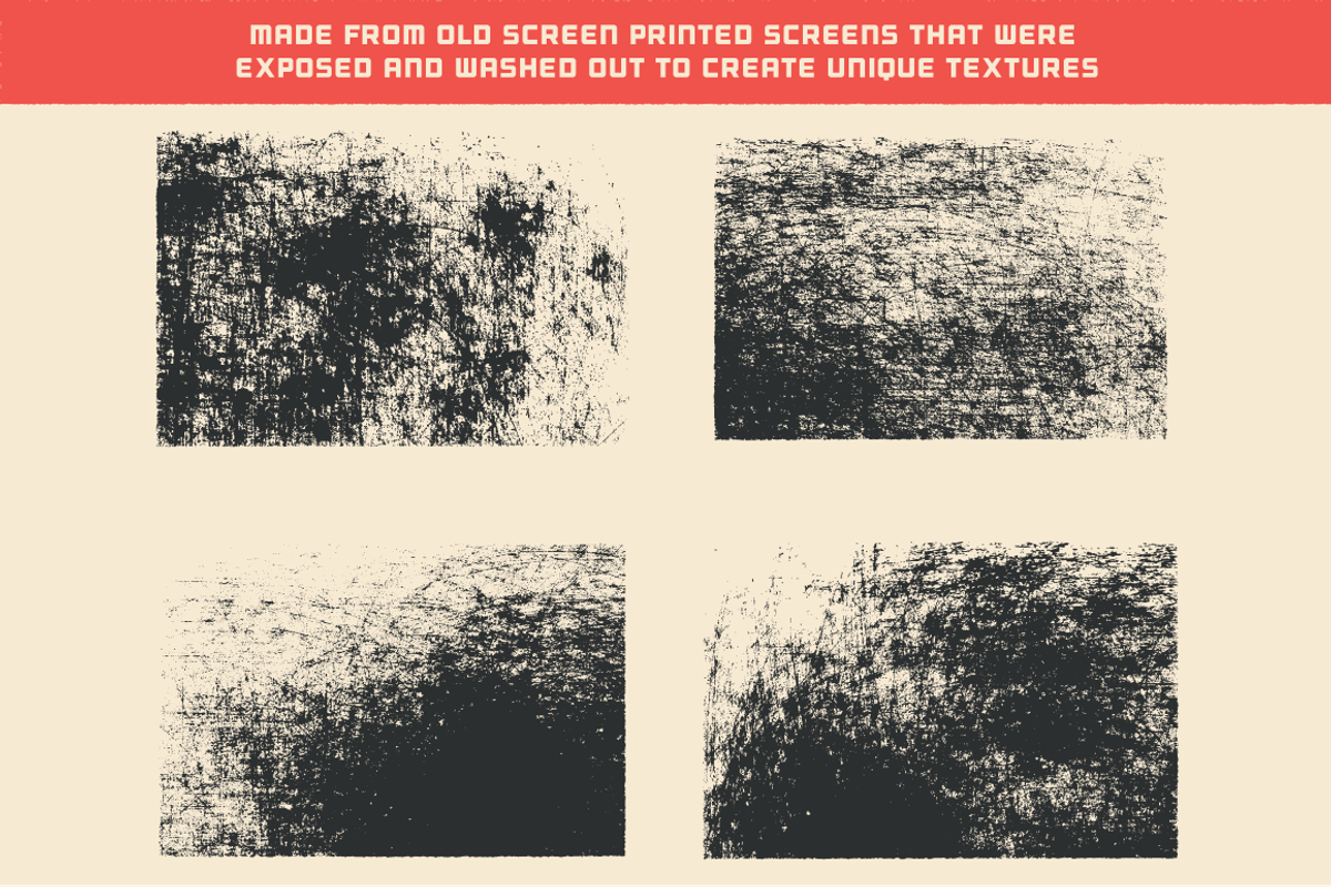 Vintage Screenwash Texture Pack, a Texture Graphic by BRNK (Photo 4 of 5)
