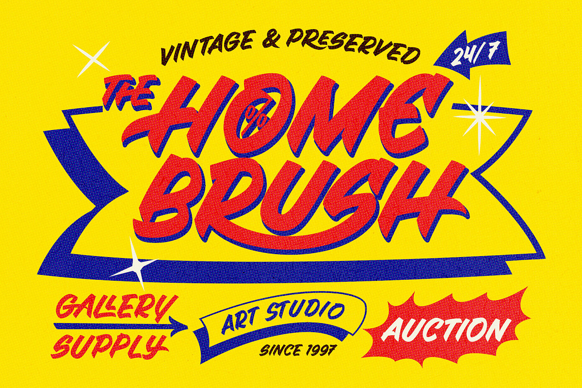 House of Hand Brushed Font, a Handwritten Font by alit design (Photo 5 of 20)