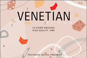 Venetian Brush Stamp Set, a Texture Graphic by Light & Line Designs (Thumbnail 2 of 3)