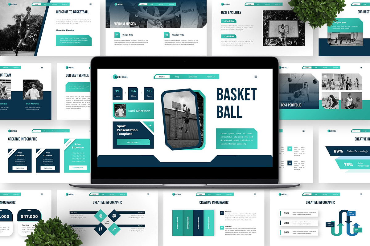 Basketball - Sport Powerpoint preview 6