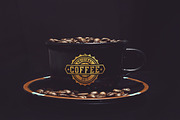 48 Coffee Mockup, a Cups & Container Mockup by Walentin (Thumbnail 13 of 50)