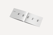 Minimalist Portfolio Template, a Brochure Template by yesitisprintable (Thumbnail 2 of 10)