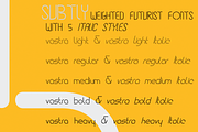 Vastra Family 10 fonts, a Font by AdultHumanType (Thumbnail 2 of 3)