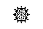 Global Network Silhouettes, a Graphic by hafijul (Thumbnail 9 of 14)