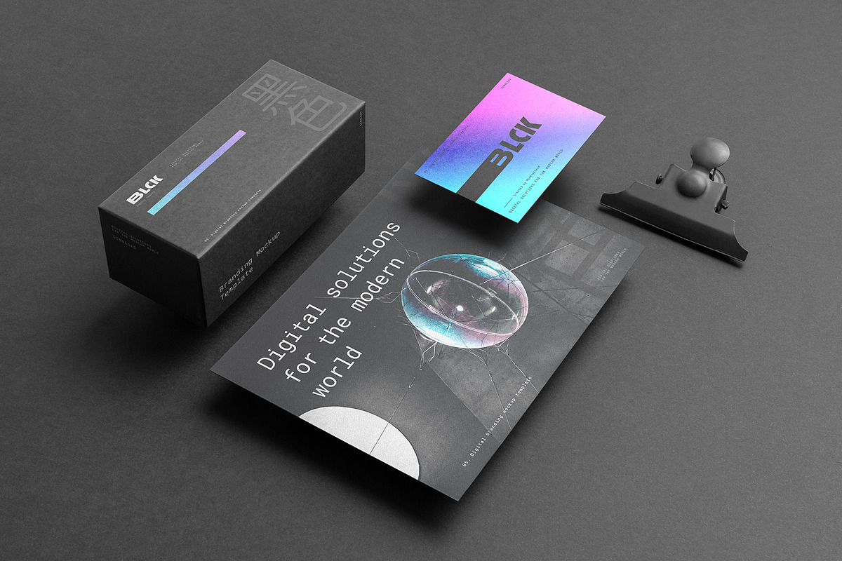 Blck Branding Mockup, a Packaging Mockup by Mockup Cloud (Photo 11 of 18)