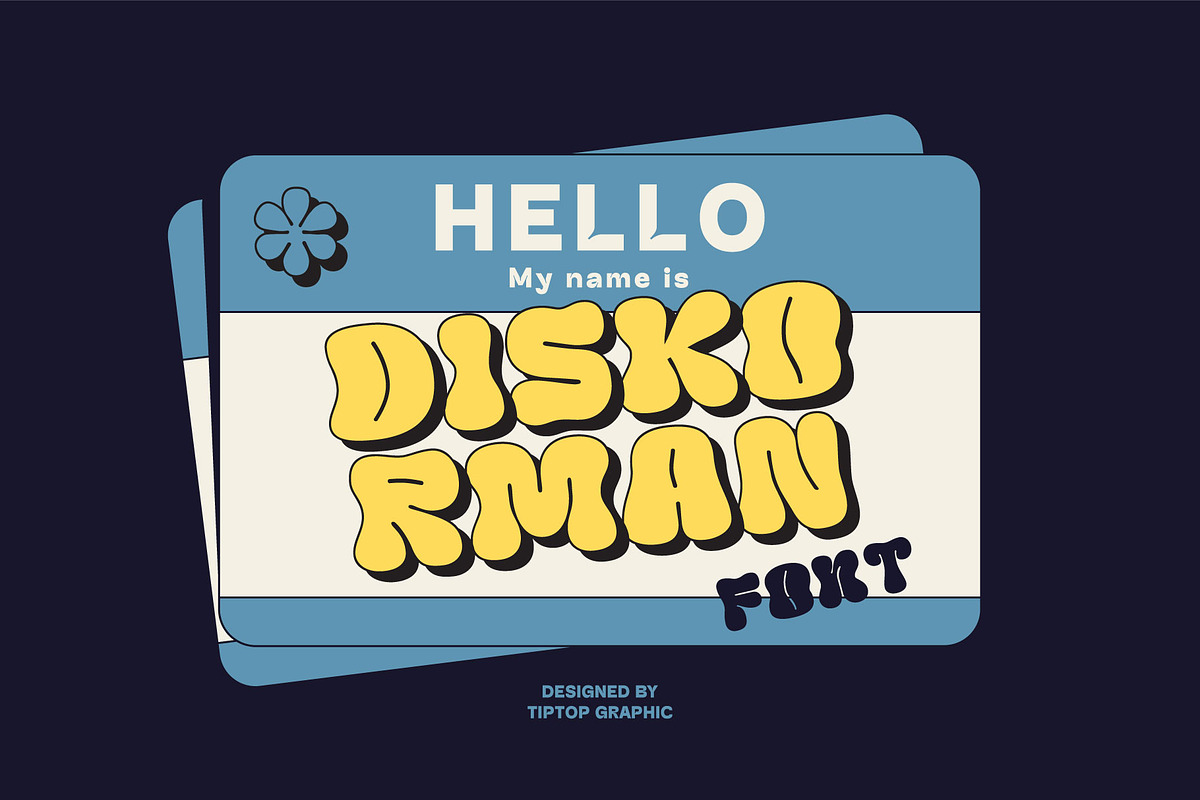 Diskorman – Bubbly Urban Graffiti, a Slab Serif Font by Tiptop Graphic (Photo 9 of 9)