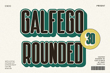 Galfego Rounded 3D