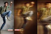 Motion Blur Effect Photoshop Action, an Action Add-On by MRI STUDIO (Thumbnail 5 of 10)