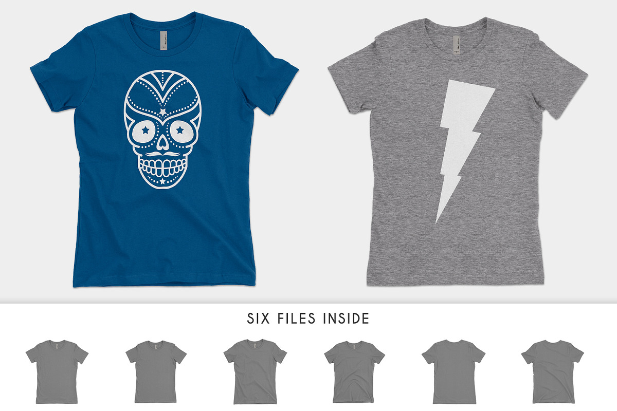 Next Level 3900 The Boyfriend Tee, a Shirt Mockup by Photific (Photo 3 of 6)