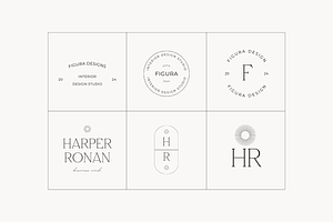 Minimal Logo Kit Templates Vol.4