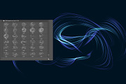 60 Light Trails PNG & PS Brushe, a Brush Add-On by MRI STUDIO (Thumbnail 4 of 14)
