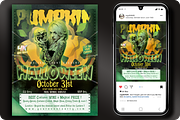 Halloween Flyer, a Flyer Template by regalDRAW (Thumbnail 1 of 4)