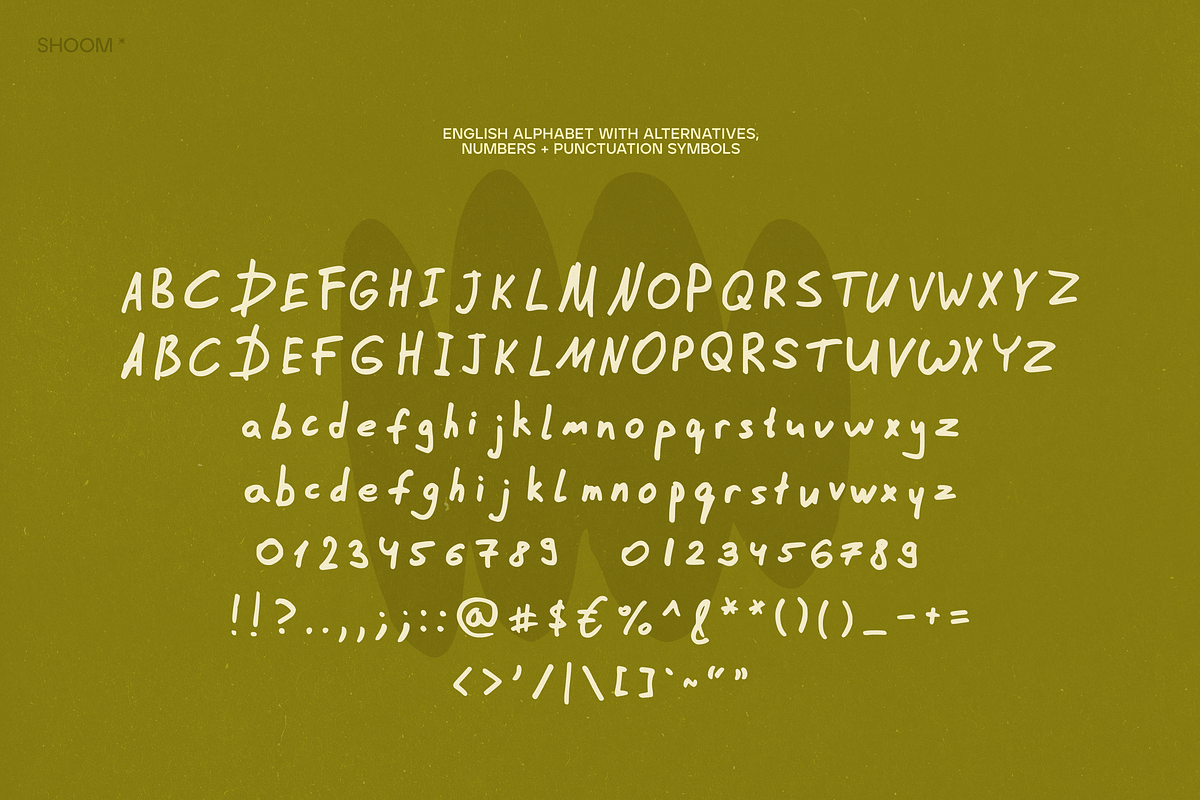 Sunny Inc - Handwritten Font, a Handwritten Font by SHOOM HOUSE (Photo 5 of 7)