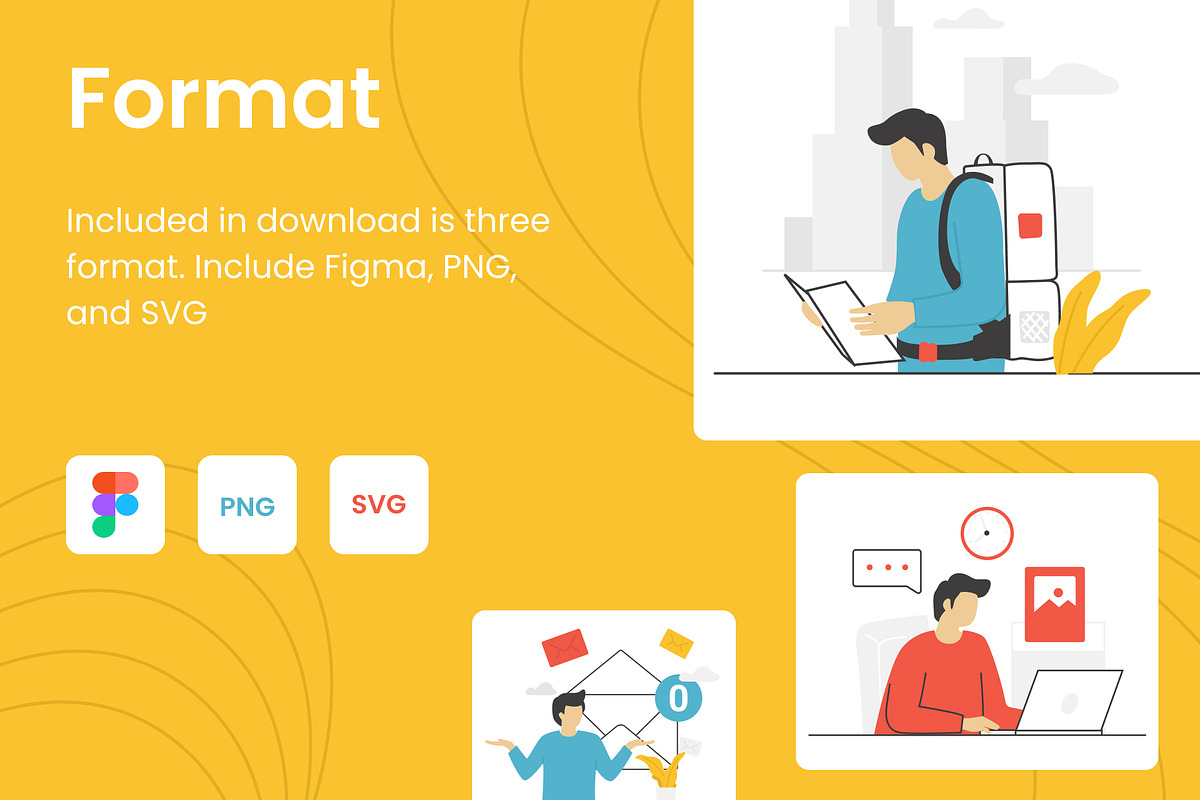 Popio Illustration Bundle, a Person Illustration by Kawalan Studio (Photo 7 of 8)