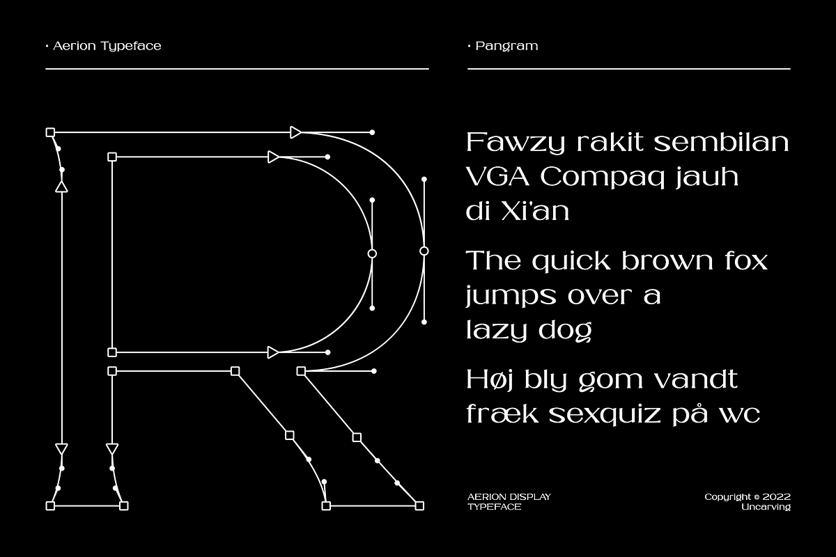 Aerion - Display Serif, a Serif Font by Uncarving (Photo 5 of 20)