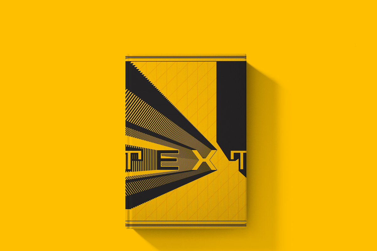 Yellow Geometric Cover Design Bundle, a Poster Template by NJ Himel (Photo 15 of 40)