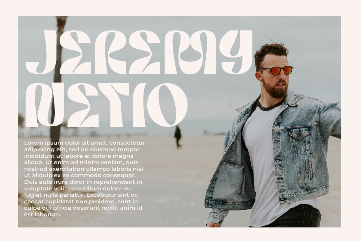 Meriage, a Sans Serif Font by Muksal Creative (Photo 3 of 10)