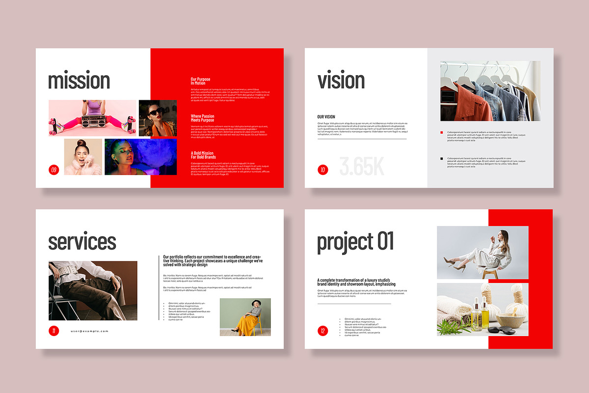 Sonia Proposal Presentation Template preview 4