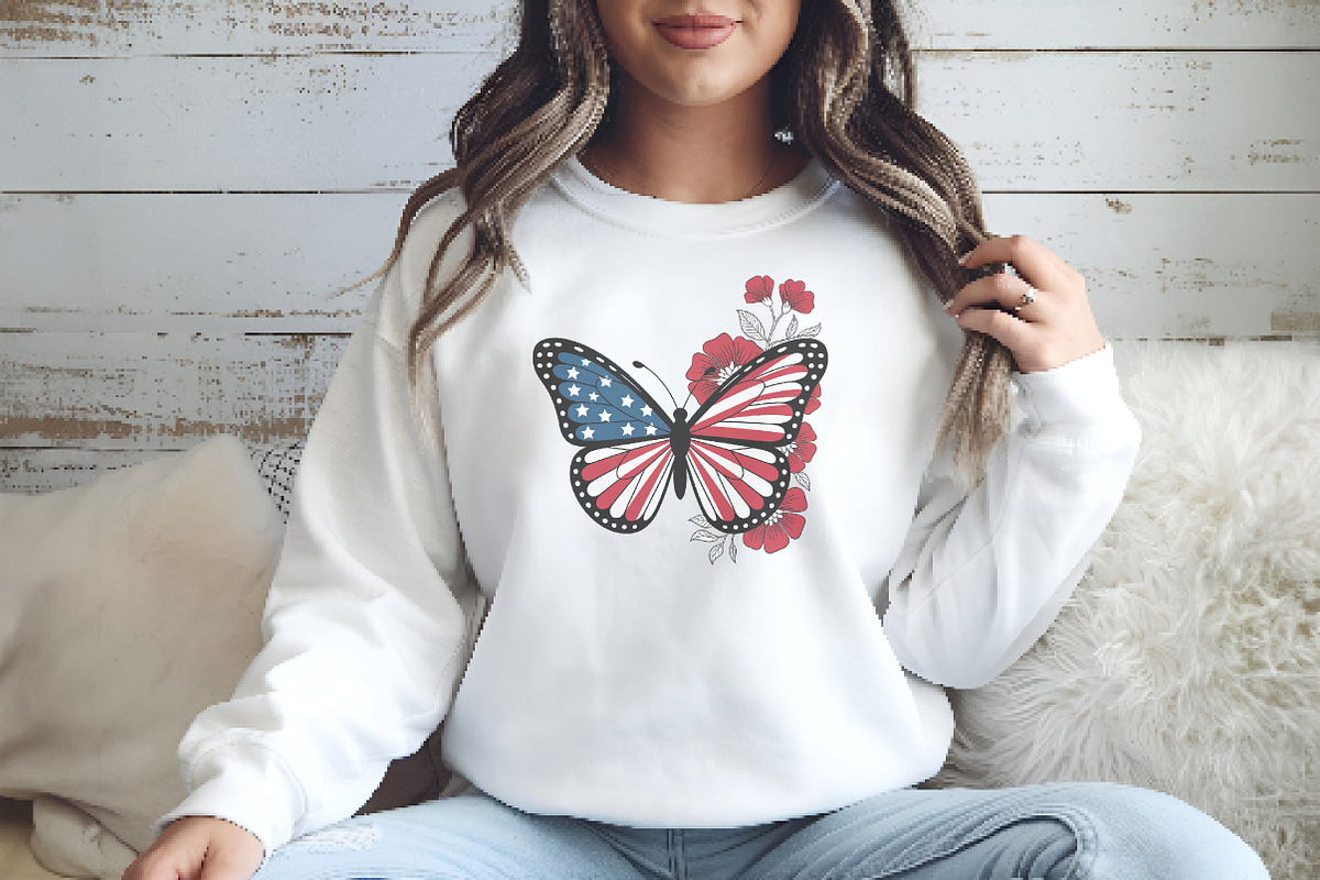 4th of July Sublimation Png, an Illustration by Watercolor design (Photo 5 of 6)