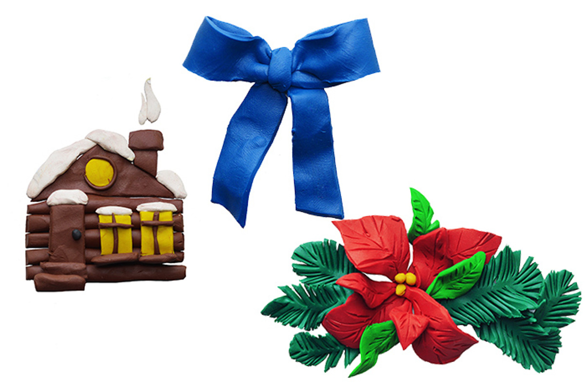 Plasticine Christmas set, a Household Mockup by art_mouse (Photo 3 of 10)