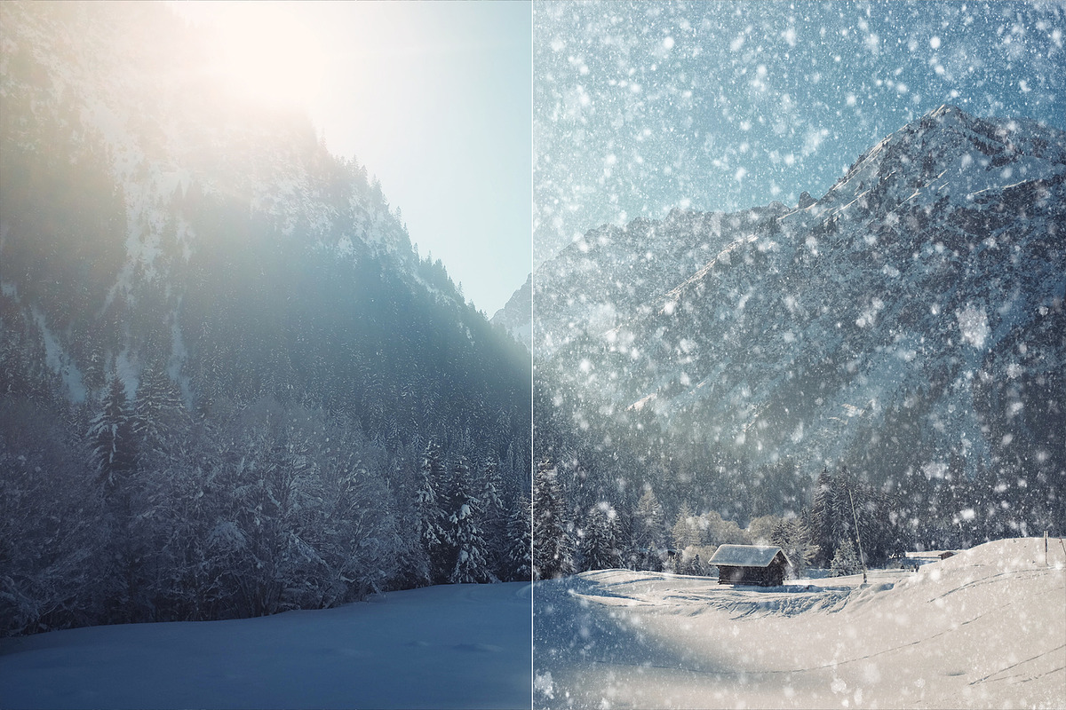 Snow Overlay Textures, a Texture Graphic by Aurora Graphics (Photo 5 of 7)