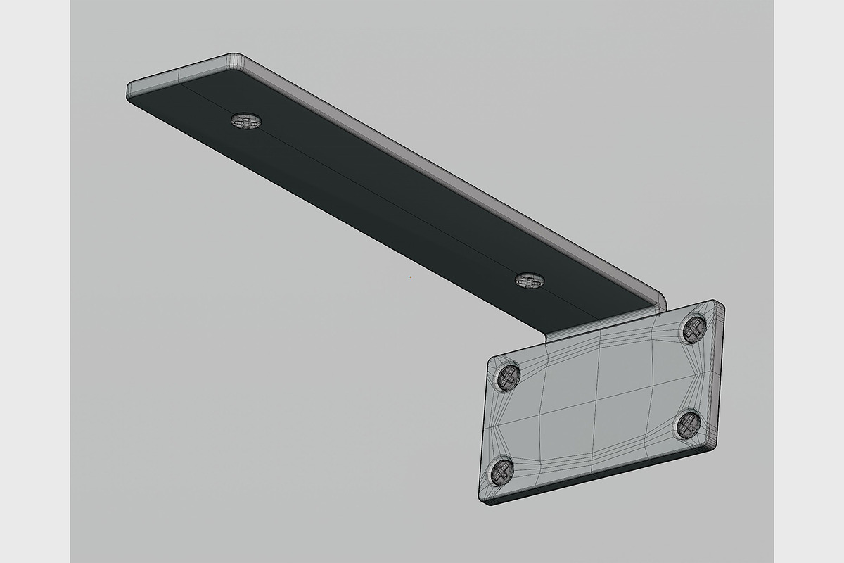 Metal shelf 3d model, an Object 3D Model by fahad121 (Photo 5 of 6)
