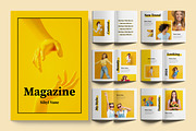 Fashion Magazine Layout, a Magazine Template by ContestDesign (Thumbnail 1 of 4)