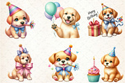 Birthday Puppy Dog Clipart, an Illustration by Rose Art (Thumbnail 3 of 4)