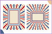 Vintage USA Patriotic Frame SVG PNG, a Background Graphic by Gfx Expert Team (Thumbnail 3 of 3)