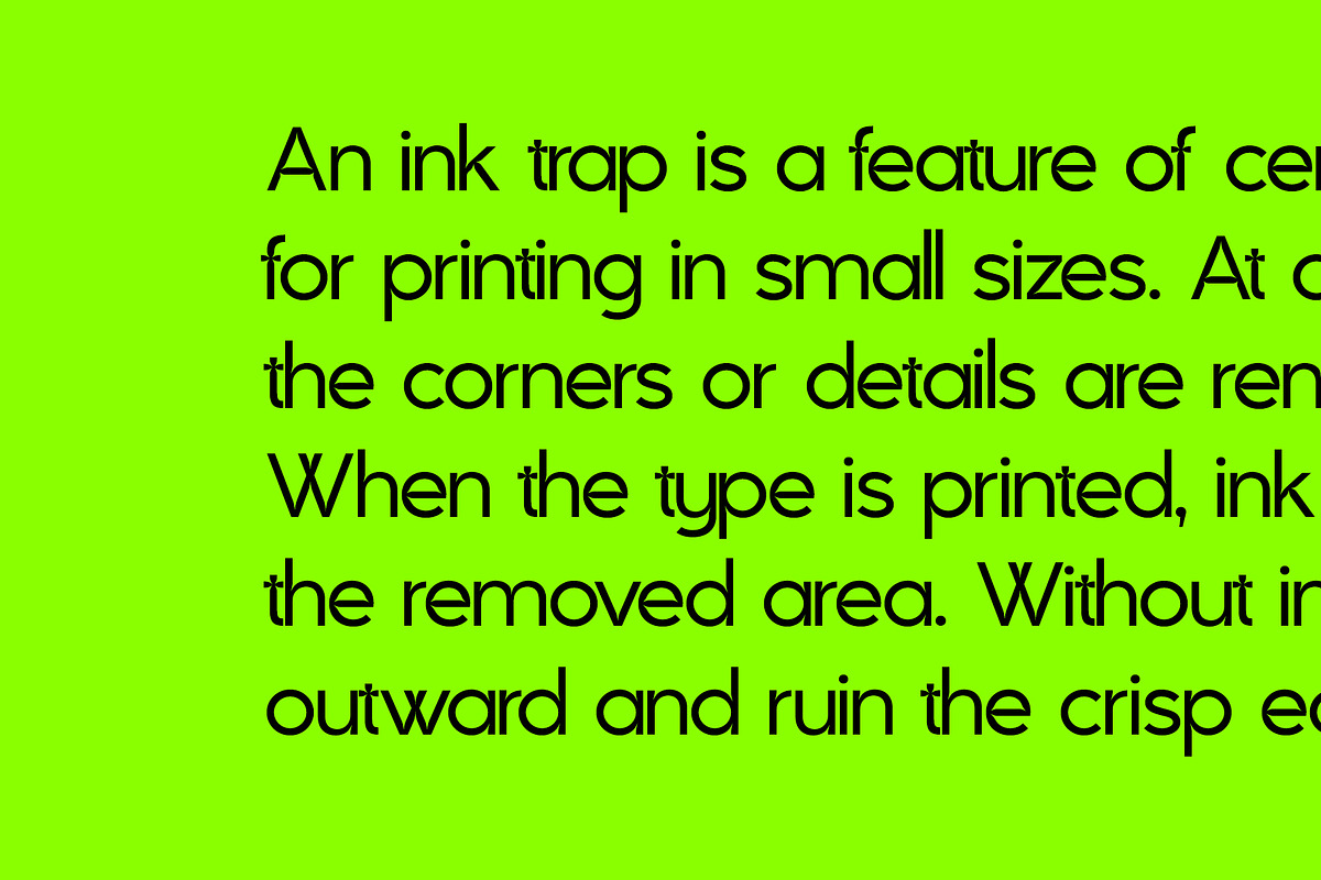 Axioma - Ink trap Sans Serif, a Sans Serif Font by subkulturetype (Photo 5 of 8)